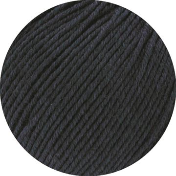 Cool Wool Mélange (GOTS) - 107 - Natteblå meleret